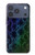 S3366 Rainbow Python Skin Graphic Print Hülle Schutzhülle Taschen für iPhone 17 Pro