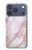 S3482 Soft Pink Marble Graphic Print Hülle Schutzhülle Taschen für iPhone 17 Pro