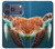 S3497 Green Sea Turtle Hülle Schutzhülle Taschen für iPhone 17 Pro, 18 Pro