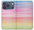 S3507 Colorful Rainbow Pastel Hülle Schutzhülle Taschen für iPhone 17 Pro