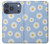 S3681 Daisy Flowers Pattern Hülle Schutzhülle Taschen für iPhone 17 Pro