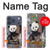 S3793 Cute Baby Panda Snow Painting Hülle Schutzhülle Taschen für iPhone 17 Pro