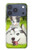 S3795 Kitten Cat Playful Siberian Husky Dog Paint Hülle Schutzhülle Taschen für iPhone 17 Pro