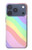 S3810 Pastel Unicorn Summer Wave Hülle Schutzhülle Taschen für iPhone 17 Pro, 18 Pro