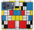 S3814 Piet Mondrian Line Art Composition Hülle Schutzhülle Taschen für iPhone 17 Pro