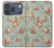 S3910 Vintage Rose Hülle Schutzhülle Taschen für iPhone 17 Pro, 18 Pro