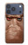 S3940 Leather Mad Face Graphic Paint Hülle Schutzhülle Taschen für iPhone 17 Pro, 18 Pro