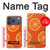 S3946 Seamless Orange Pattern Hülle Schutzhülle Taschen für iPhone 17 Pro