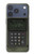 S3959 Military Radio Graphic Print Hülle Schutzhülle Taschen für iPhone 17 Pro, 18 Pro