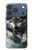 S3965 Angry Wolf Running Hülle Schutzhülle Taschen für iPhone 17 Pro, 18 Pro