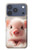 S3979 Cute Baby Pig Hülle Schutzhülle Taschen für iPhone 17 Pro