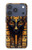 S3992 Gold Black Anubis Hülle Schutzhülle Taschen für iPhone 17 Pro