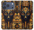 S3992 Gold Black Anubis Hülle Schutzhülle Taschen für iPhone 17 Pro