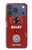 S4011 Red Guitar Analog Delay Graphic Hülle Schutzhülle Taschen für iPhone 17 Pro, 18 Pro