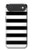 S1596 Black and White Striped Hülle Schutzhülle Taschen für iPhone Air