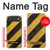 S2231 Yellow and Black Line Hazard Striped Hülle Schutzhülle Taschen für iPhone Air
