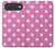 S2358 Pink Polka Dots Hülle Schutzhülle Taschen für iPhone Air