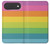 S2363 Rainbow Pattern Hülle Schutzhülle Taschen für iPhone Air