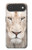 S2399 White Lion Face Hülle Schutzhülle Taschen für iPhone Air