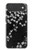 S2544 Japanese Kimono Style Black Flower Pattern Hülle Schutzhülle Taschen für iPhone Air