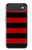 S2638 Black and Red Striped Hülle Schutzhülle Taschen für iPhone Air