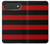 S2638 Black and Red Striped Hülle Schutzhülle Taschen für iPhone Air