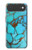 S2685 Aqua Turquoise Gemstone Graphic Printed Hülle Schutzhülle Taschen für iPhone Air