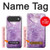 S2690 Amethyst Crystals Graphic Printed Hülle Schutzhülle Taschen für iPhone Air