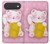 S3025 Pink Maneki Neko Lucky Cat Hülle Schutzhülle Taschen für iPhone Air