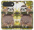 S3138 Cute Baby Sloth Paint Hülle Schutzhülle Taschen für iPhone Air