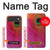 S3201 Pink Peacock Feather Hülle Schutzhülle Taschen für iPhone Air