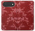 S3817 Red Floral Cherry blossom Pattern Hülle Schutzhülle Taschen für iPhone Air