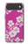 S3924 Cherry Blossom Pink Background Hülle Schutzhülle Taschen für iPhone Air