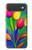 S3926 Colorful Tulip Oil Painting Hülle Schutzhülle Taschen für iPhone Air
