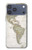 S0604 World Map Hülle Schutzhülle Taschen für iPhone 17 Pro Max