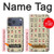S0802 Mahjong Hülle Schutzhülle Taschen für iPhone 17 Pro Max