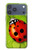 S0892 Ladybug Hülle Schutzhülle Taschen für iPhone 17 Pro Max, 18 Pro Max