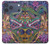 S1240 Bali Painting Hülle Schutzhülle Taschen für iPhone 17 Pro Max, 18 Pro Max