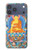 S1256 Buddha Paint Hülle Schutzhülle Taschen für iPhone 17 Pro Max, 18 Pro Max
