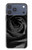 S1598 Black Rose Hülle Schutzhülle Taschen für iPhone 17 Pro Max