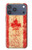 S1603 Canada Flag Old Vintage Hülle Schutzhülle Taschen für iPhone 17 Pro Max, 18 Pro Max