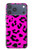S1850 Pink Leopard Pattern Hülle Schutzhülle Taschen für iPhone 17 Pro Max