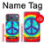 S1870 Tie Dye Peace Hülle Schutzhülle Taschen für iPhone 17 Pro Max