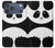 S2085 Panda Minimalist Hülle Schutzhülle Taschen für iPhone 17 Pro Max, 18 Pro Max