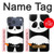 S2085 Panda Minimalist Hülle Schutzhülle Taschen für iPhone 17 Pro Max