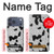 S2170 Cow Fur Texture Graphic Printed Hülle Schutzhülle Taschen für iPhone 17 Pro Max
