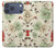 S2179 Flower Floral Vintage Art Pattern Hülle Schutzhülle Taschen für iPhone 17 Pro Max, 18 Pro Max