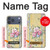 S2229 Vintage Flowers Hülle Schutzhülle Taschen für iPhone 17 Pro Max