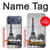 S2350 Old Paris Eiffel Tower Hülle Schutzhülle Taschen für iPhone 17 Pro Max