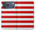 S2364 Red and White Striped Hülle Schutzhülle Taschen für iPhone 17 Pro Max